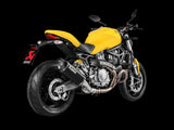 Akrapovic L-D12SO2 Tubo di raccordo Optional non omologato in titanio DUCATI MONSTER 821 14-20