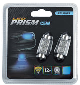 Bombillas LED de anillo 12V C5W Prisma Azul