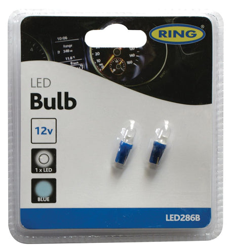 Ringförmige LED-Lampen 12V T5 Blau