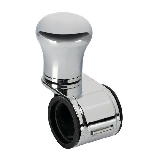 Pilot Revolve, pomo de volante de aluminio cromado, soporte cromado