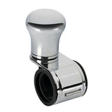 Pilot Revolve, pomo de volante de aluminio cromado, soporte cromado