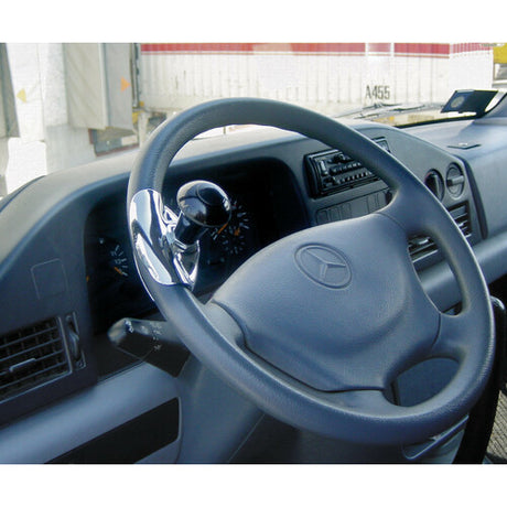 Steering wheel knob lamp