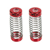 Pilot Racing Seat Suspensions 2 pz - Rosso/Cromo