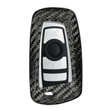 Carbon Fiber Car Key Cover Lamp, Single Pack - - BMW - 1