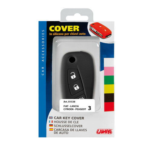 Car Key Cover, Single Pack - Citroen, Fiat, Lancia, Peugeot 3