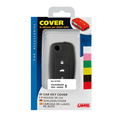 Car Key Cover, Single Pack - Seat, Skoda, Volkswagen - 1