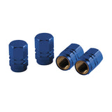 Juego de 4 tapones de válvula Pilot Sport-Cap hexagonales, color azul
