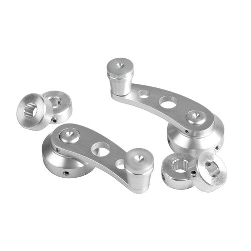 Palancas Pilot Racing, kit elevalunas - 6 cm - Aluminio