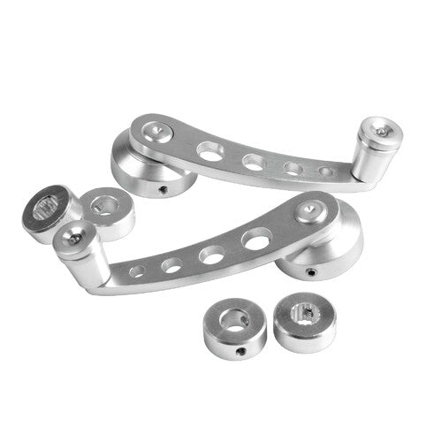 Palancas Pilot Racing, kit elevalunas - 10 cm - Aluminio