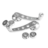 Palancas Pilot Racing, kit elevalunas - 10 cm - Aluminio