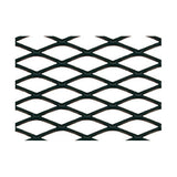 Pilot Racing Grill – Mittleres Diamantmuster 6x12 mm – 100x33 cm – Schwarz eloxiert
