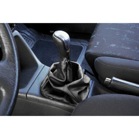 Pilot Gear Shift Boot with Ring - Black
