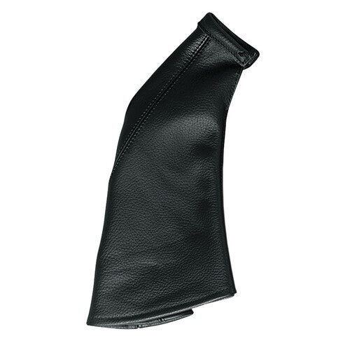 Funda de freno de mano de cuero para piloto - Negra