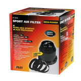 Filtro de aire Pilot con aspecto de carbono