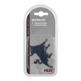 Pilot 3D Chrome Emblem - Bull