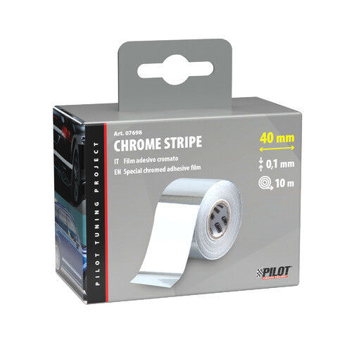 Pilot Maniac-Chromstreifen – 10 m – 40 mm