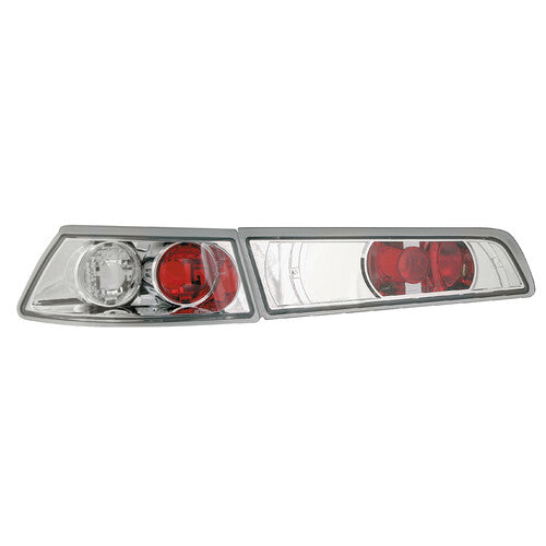Par de luces traseras de piloto - Compatible con Alfa Romeo 145 (7/94-1/01) - Cromadas