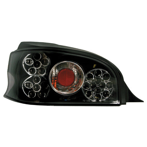 Pilot Coppia fanali posteriori LED - compatibile per Citron Saxo (5/96-12/04) - Nero
