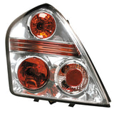 Par de luces traseras de piloto - Compatible con Fiat Stilo (10/01>) - Cromadas
