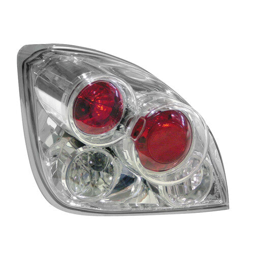 Par de luces traseras de piloto - Compatible con Ford Fiesta IV (8/951/02) - Cromadas