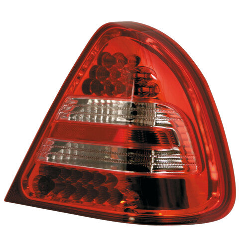 Par de luces traseras LED Pilot - Compatible con Mercedes Clase C - W202 (3/93-5/00) - Rojo