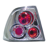 Par de luces traseras de piloto - Compatible con Opel Vectra (6/95-9/99) - Cromadas
