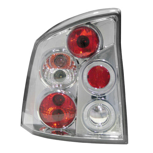 Par de luces traseras de piloto - Compatible con Opel Vectra (4/02> ) - Cromadas