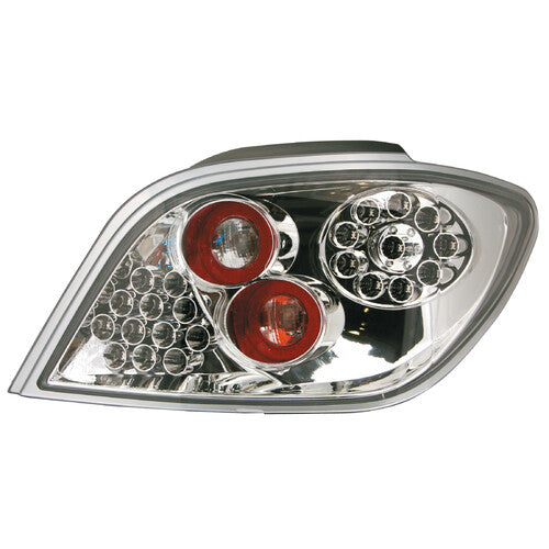Par de luces traseras LED Pilot - Compatible con Peugeot 307 (8/00>9/05) - Cromadas
