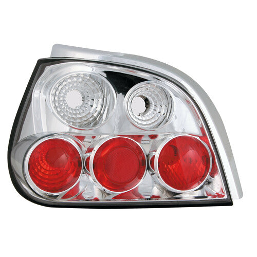 Par de luces traseras piloto - Compatible con Renault Megane (3/99-12/01) - Cromadas
