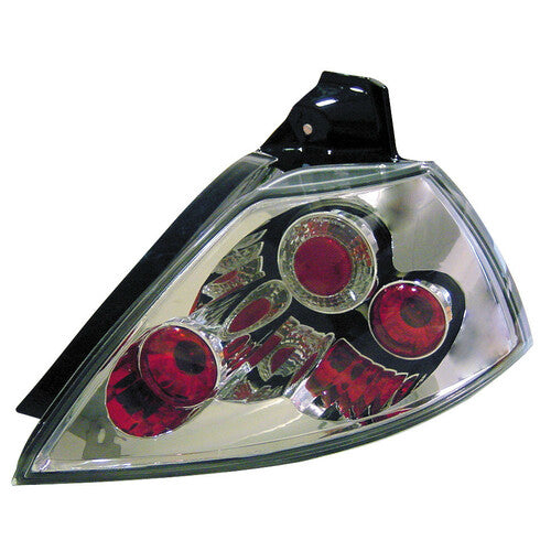 Par de luces traseras de piloto - Compatible con Renault Megane (9/02>) - Cromadas