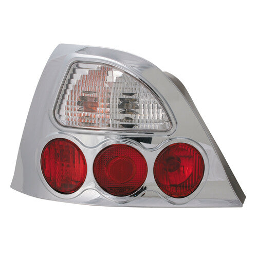 Par de luces traseras Pilot - Compatible con Rover 200/25 - MG ZR (11/95-5/05) - Cromadas