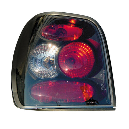 Pilot Coppia fanali posteriori - compatibile per VW Polo (10/99-9/01) - Nero