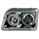 Pilot Angel Eyes Scheinwerfer – Kompatibel mit Renault Clio (9/90–2/96) – Chrom