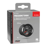 Pilot Black Analog-Manometer-Serie, Turbodruck - 2 (52 mm)