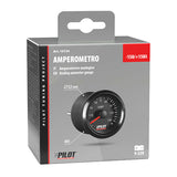 Medidor analógico Pilot Black, amperímetro - 2 (52 mm)