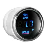 Pilot Black Digital Gauge Series, Pressione Olio -  2 (52 mm)