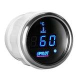 Manómetro digital Pilot Black, temperatura del agua - 2 (52 mm)