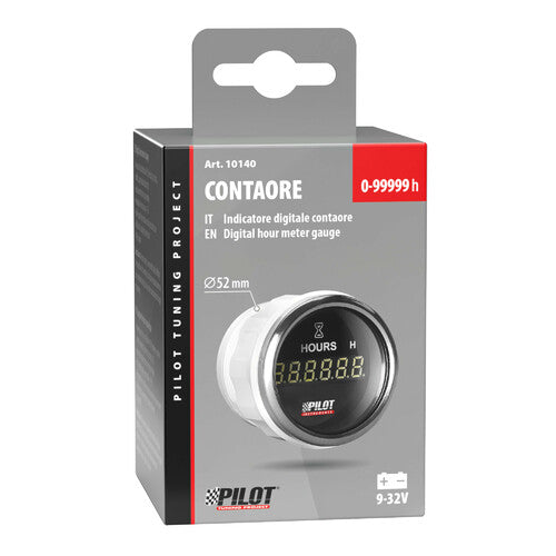 Pilot Black Digital Gauge Series, Contaore -  2 (52 mm)