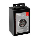 Pilot Black Analogue Gauge Series, Manometro 4 in 1 -  3 3/8 (85 mm)