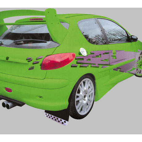 Pilot Rally, front/rear mudflaps pair - Black