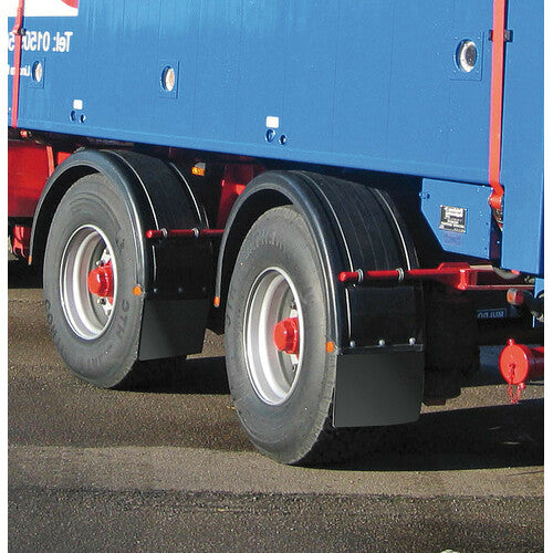 Pair of approved mud flaps for trucks - 35 cm