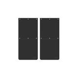 Par de protectores contra salpicaduras de PVC homologados - 35x75 cm 14240