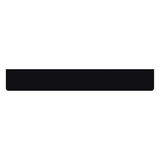 Protector contra salpicaduras de PVC largo, superficie lisa - 240 x 35 cm - Negro - Neutro 14256
