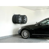 Lampa XL wheel hangers, set ganci porta gomme e cerchioni da parete 15968