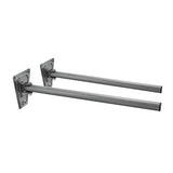 Lampa Juego de 2 ganchos de pared plegables para neumáticos y llantas 15969