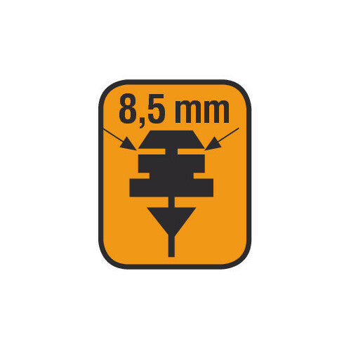 Lampa Tergix Plus - 71 cm - con rotaia - 2 pz 9001