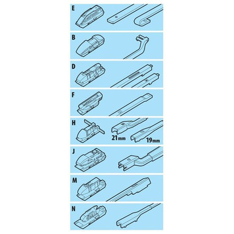 Lampa Raptor Hybrid, windshield wiper blade - 41 cm (16") - 1 pc