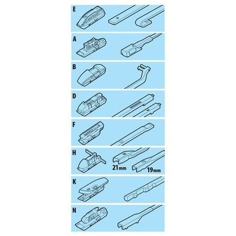 Lampa Raptor Hybrid, windshield wiper blade - 48 cm (19") - 1 pc