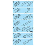 Lampa Raptor Hybrid, windshield wiper blade - 51 cm (20") - 1 pc