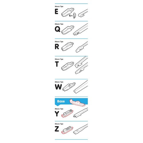Lampa One Fit, Heckscheibenwischerblatt – 33 cm (13 Zoll) – 1 Stück